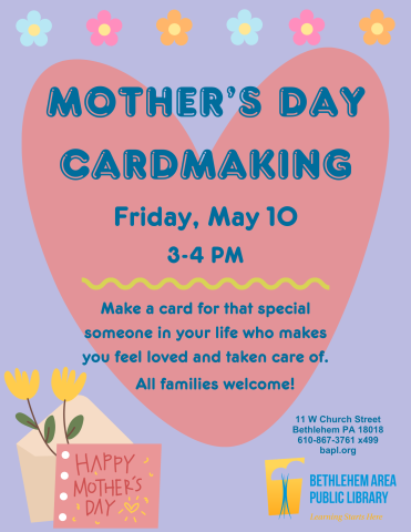 Mother's Day Cardmaking