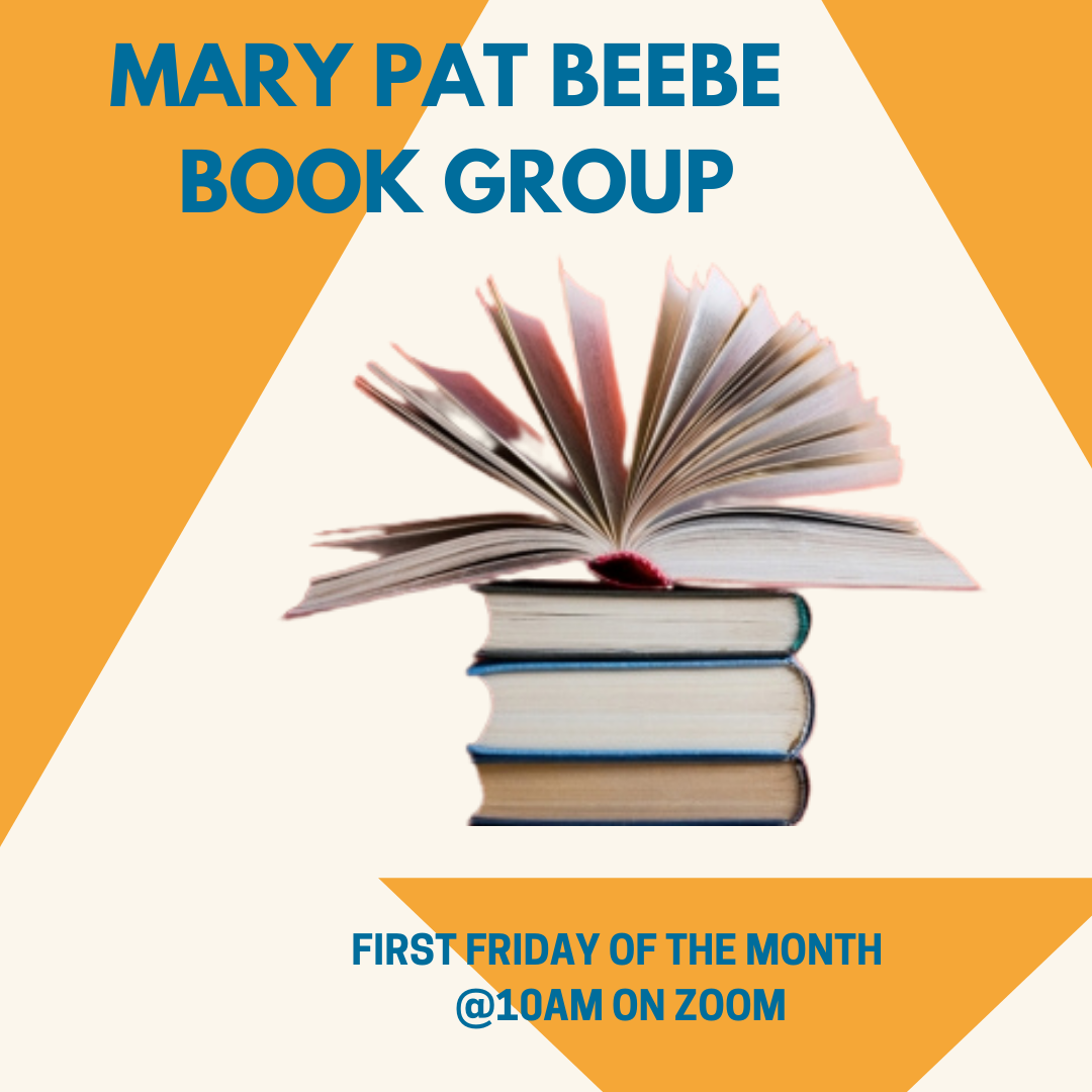 Poster with books - Mary Pat Beebe Book Group