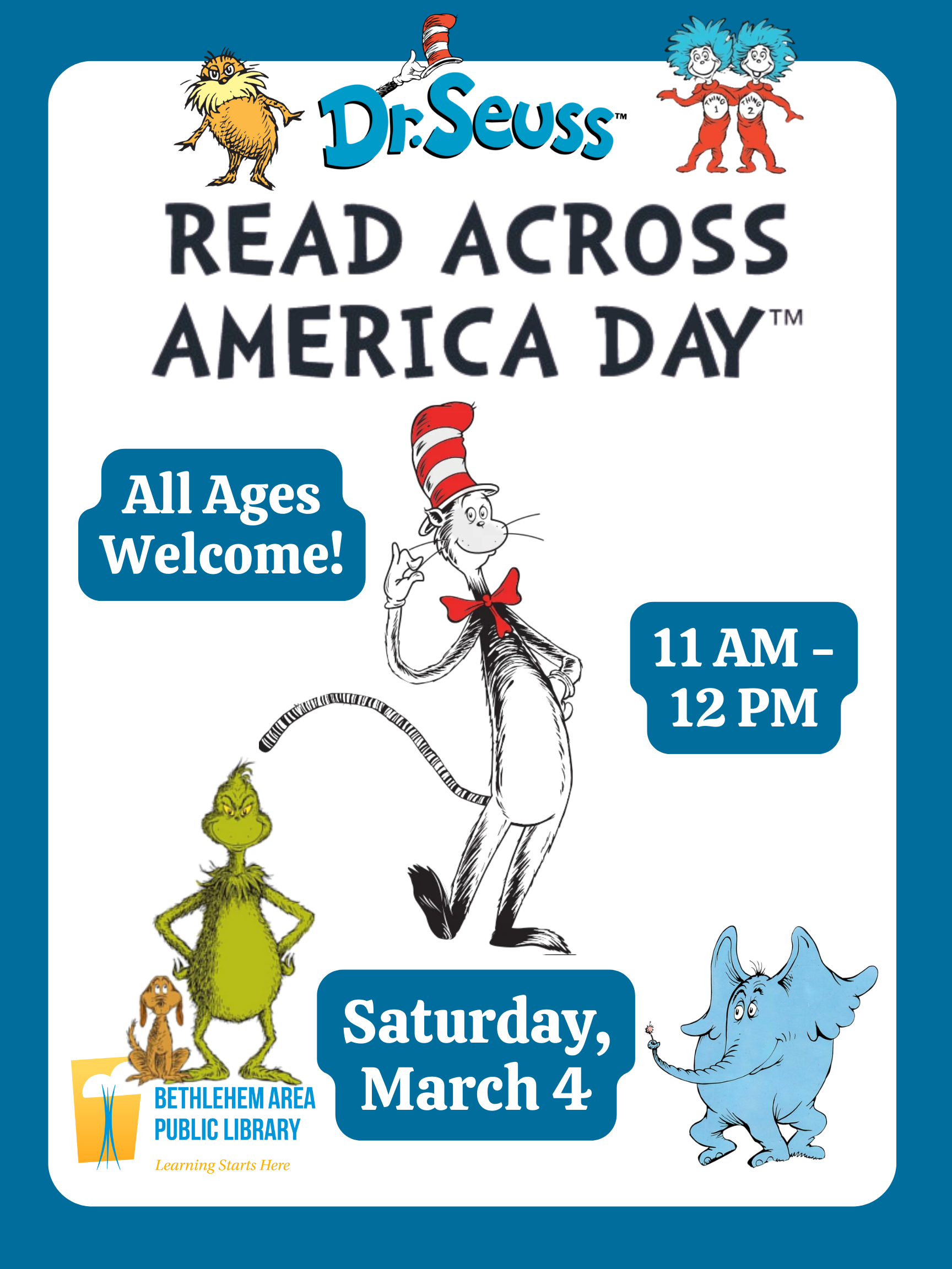 Dr. Seuss read across america day