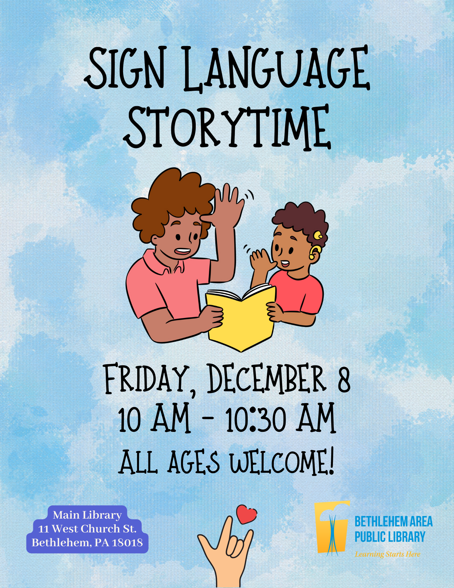 Sign Language Storytime