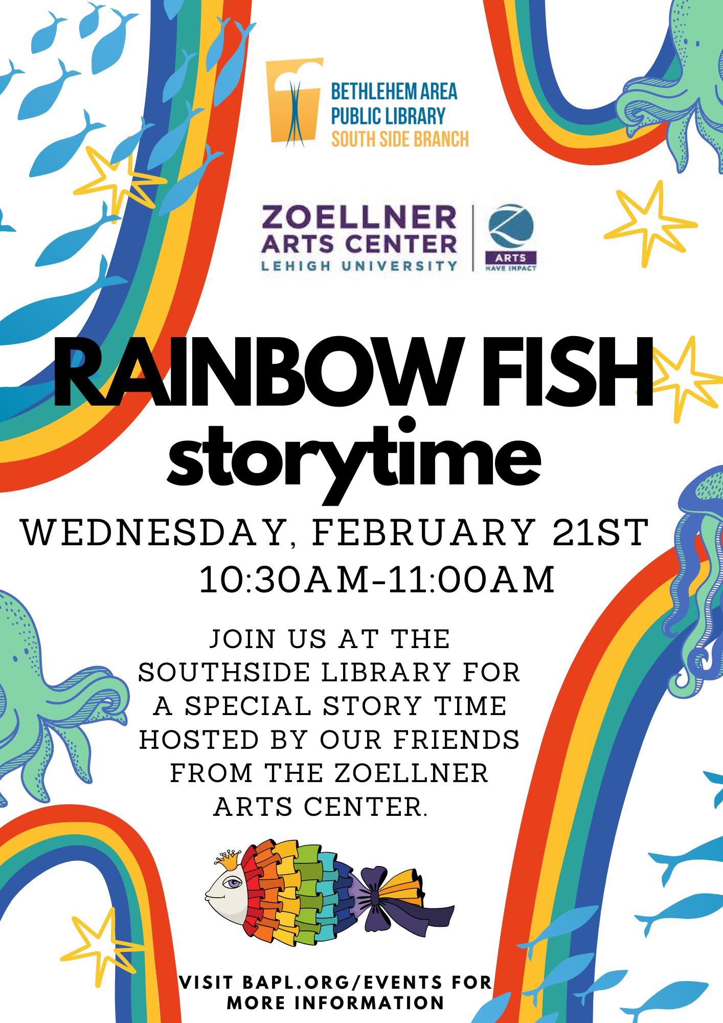 rainbow fish flyer
