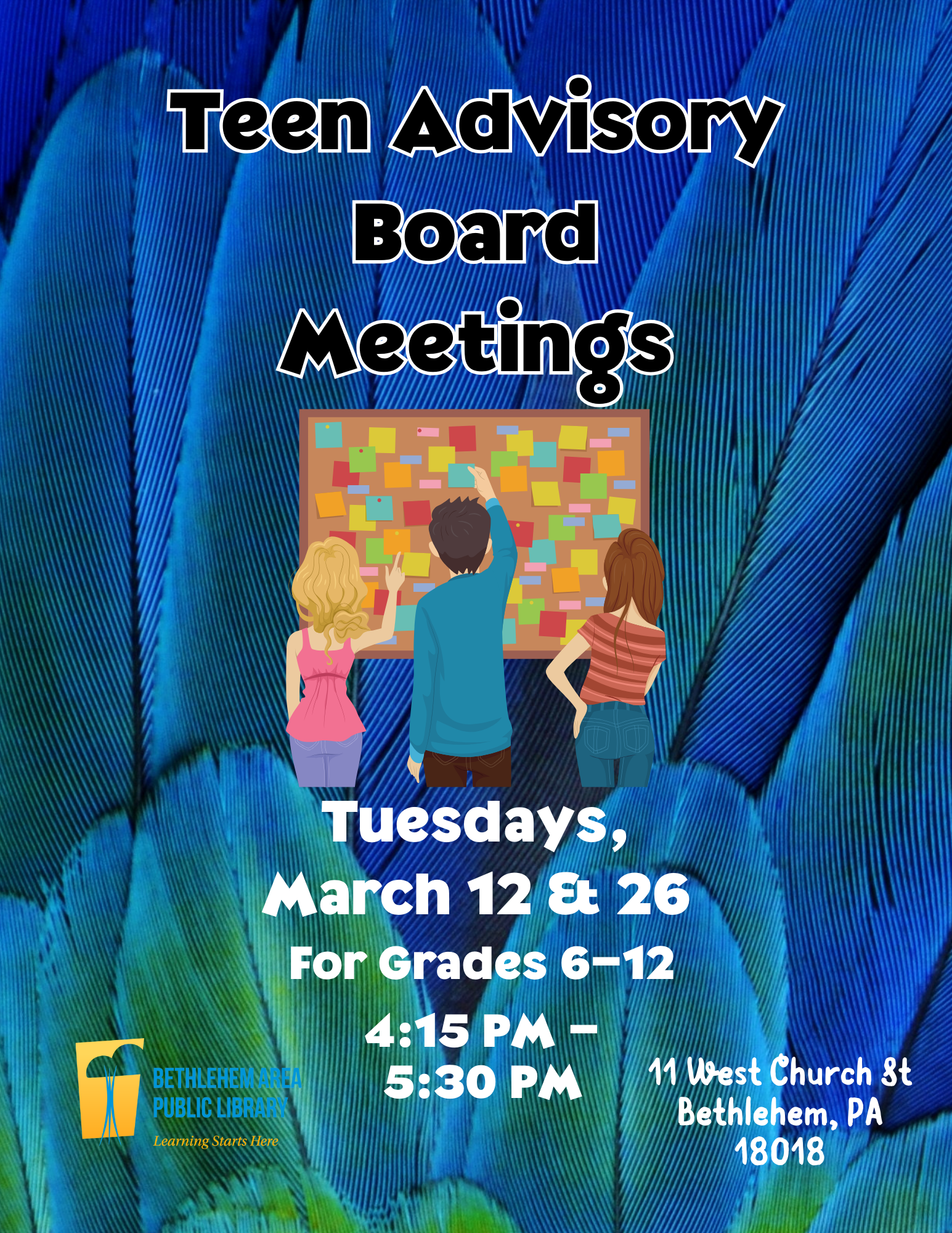 teen advisory board meetings