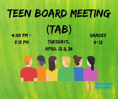 TAB Teen Advisory Board