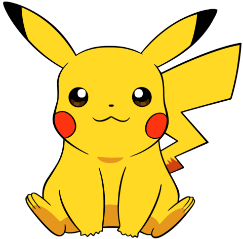 Pikachu, a popular Pokémon. 