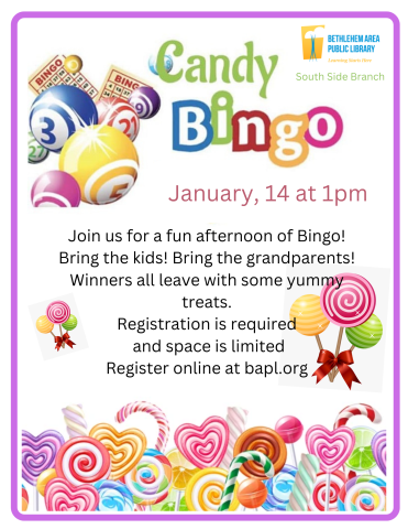 Join us for bingo!