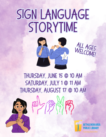 Sign Language Storytime