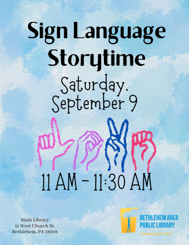 ASL storytime