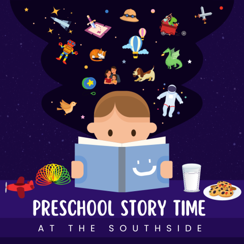 preschool story time flyer