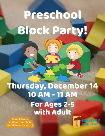 Preschool Block Party!