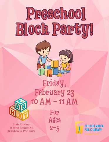 preschool block party