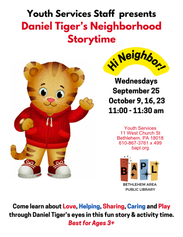 Daniel Tiger Storytime