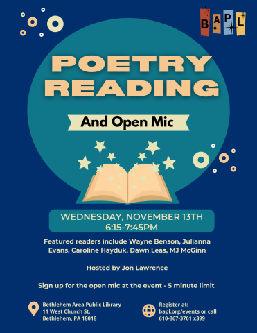 poetry reading