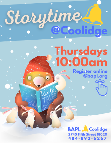 winter storytime @ coolidge