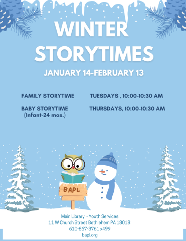 Winter Storytimes