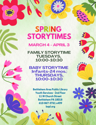 Spring Storytime