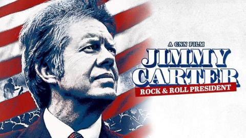 Poster for the documentary film "Jimmy Carter: Rock & Roll President"