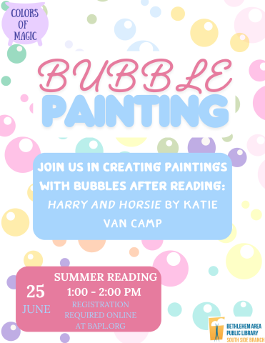 Bubble Painting Flyer