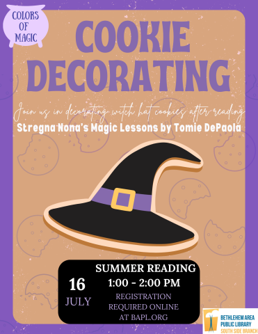 Witch Cookie Decorating Flyer