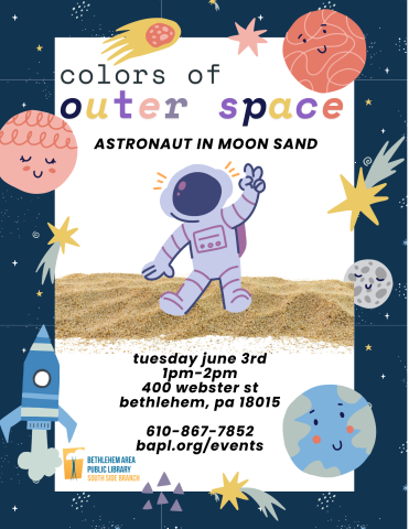 Flyer for all Tuesday events at 1 p.m. in June.