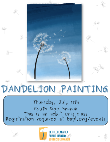 dandelion painting