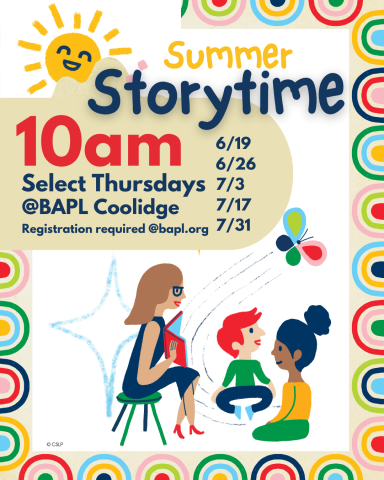 summer storytimes