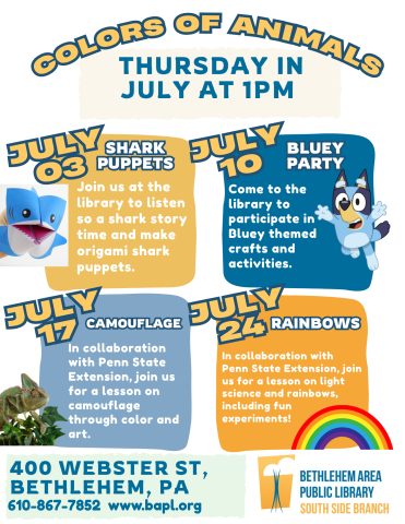 Summer reading flyer