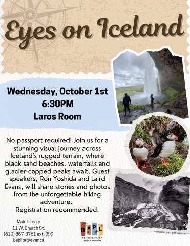 Eyes on Iceland NEW DATE flyer