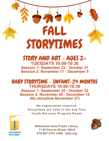 Fall storytime