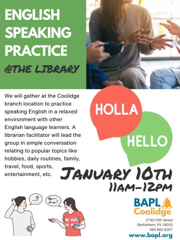 english speaking practice