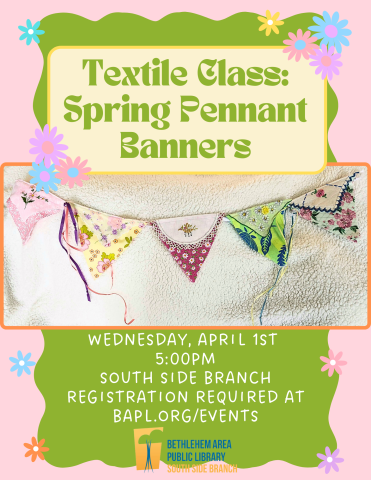 Textile class flyer