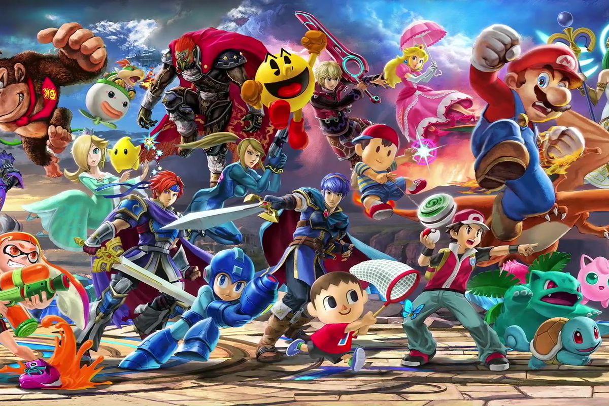 Smash Bros characters