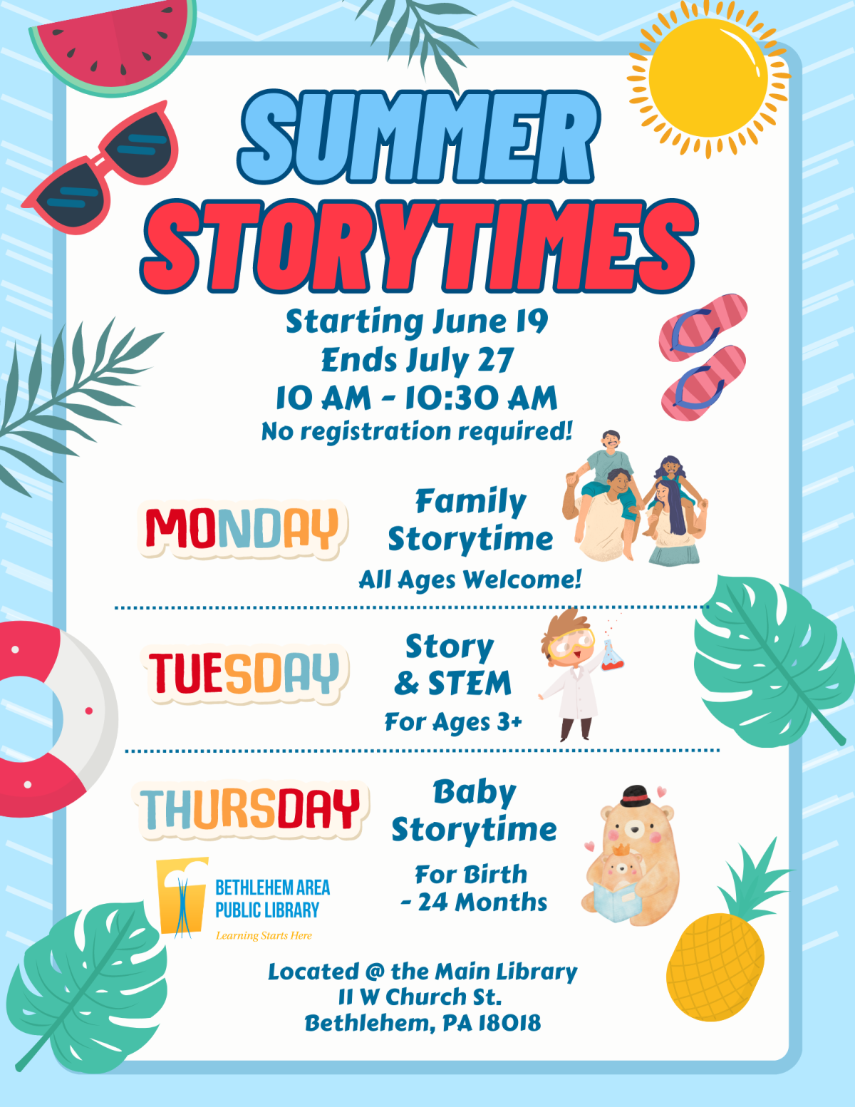 Summer Storytimes