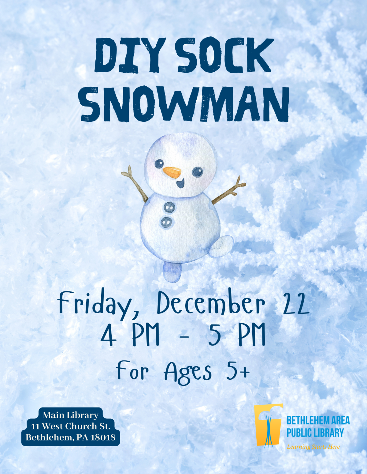 DIY Sock Snowman