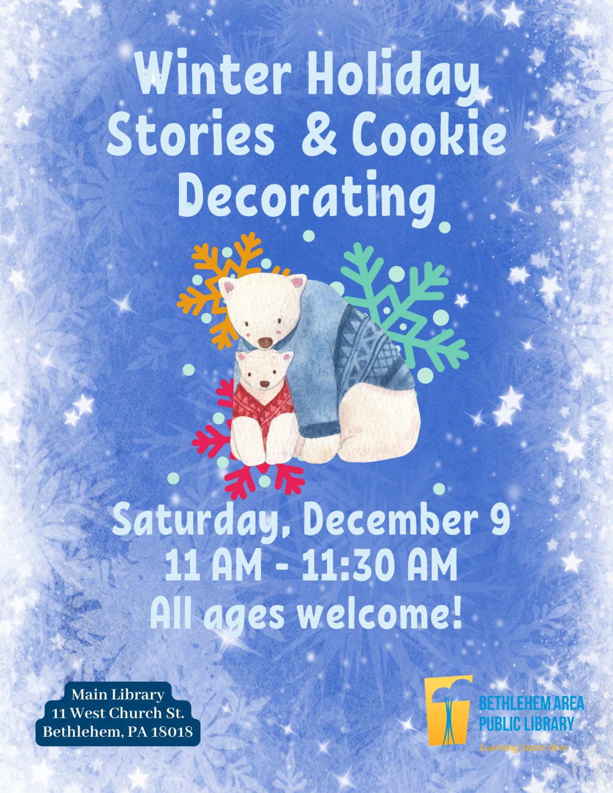 Winter Holiday Stories & Cookie Decorating