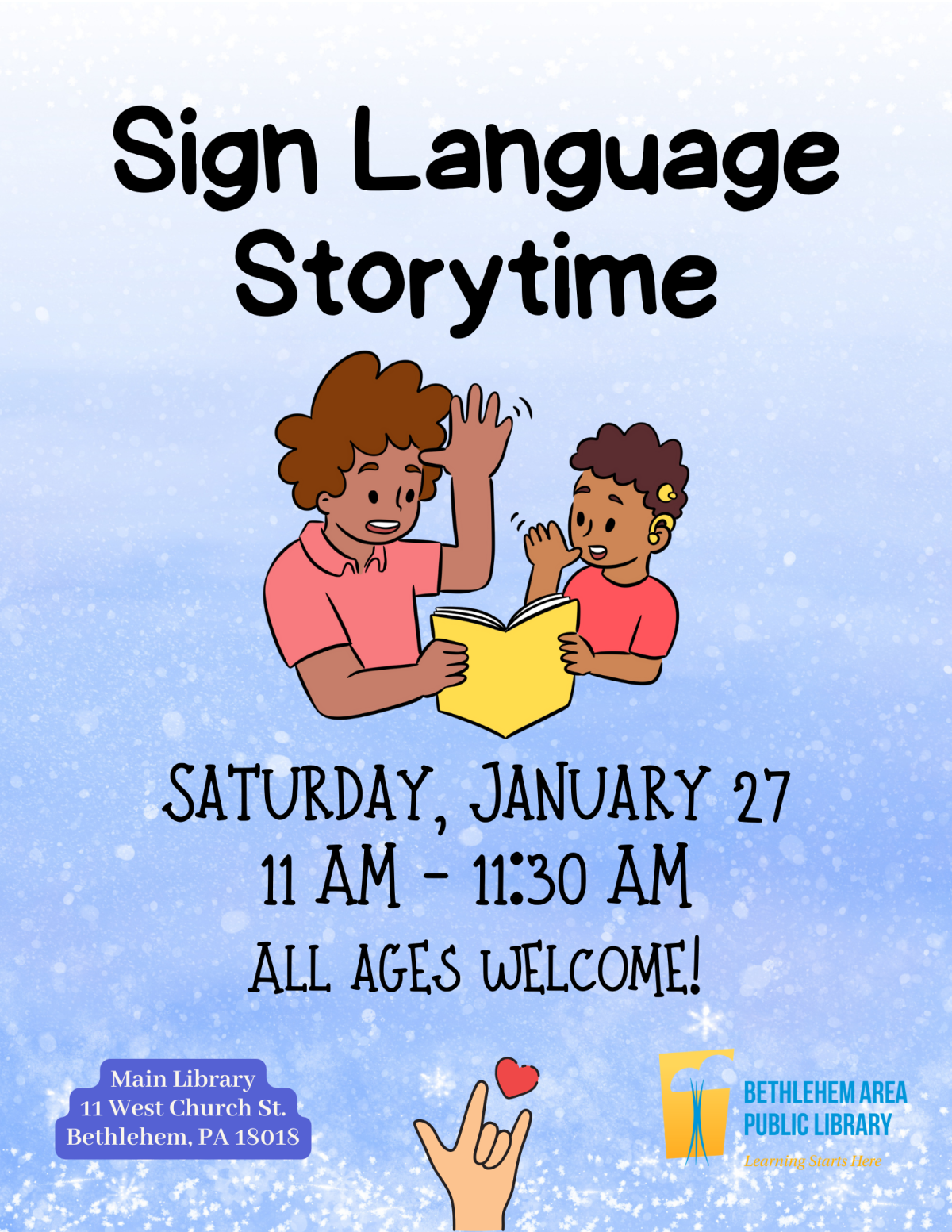 Sign Language Storytime