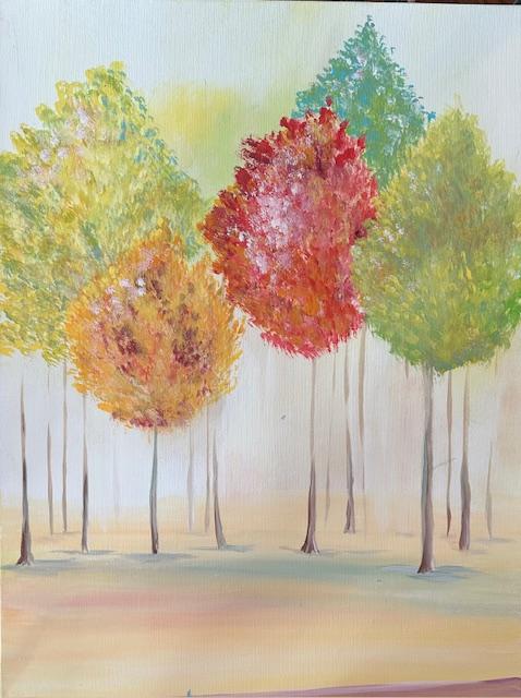 Fall Tree Canvas