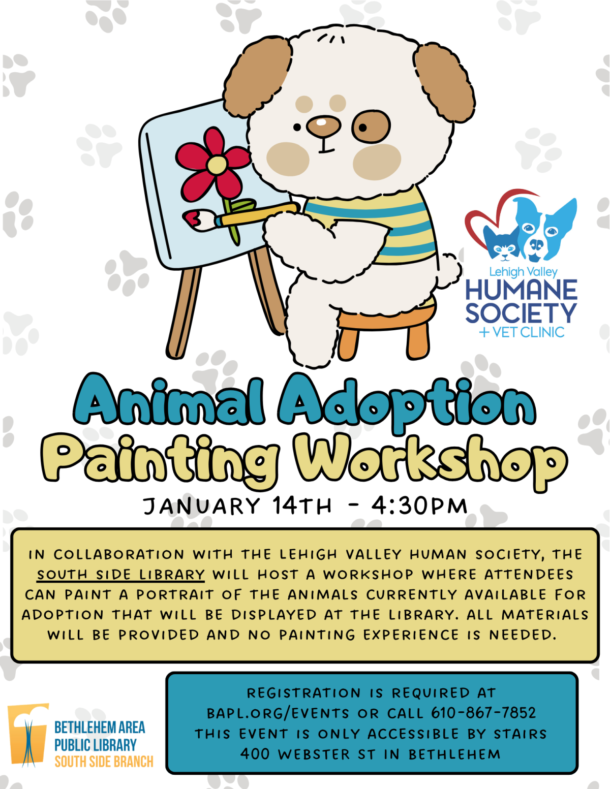 animal adoption workshop