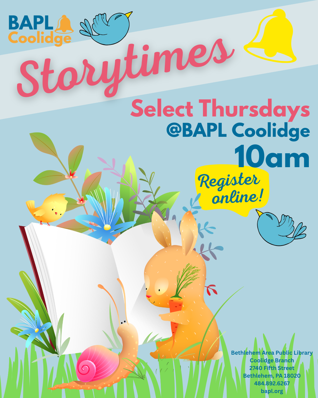 spring storytime 2025