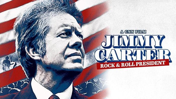 Poster for the documentary film "Jimmy Carter: Rock & Roll President"