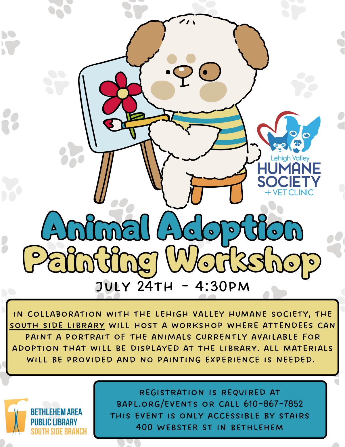 animal adoption workshop