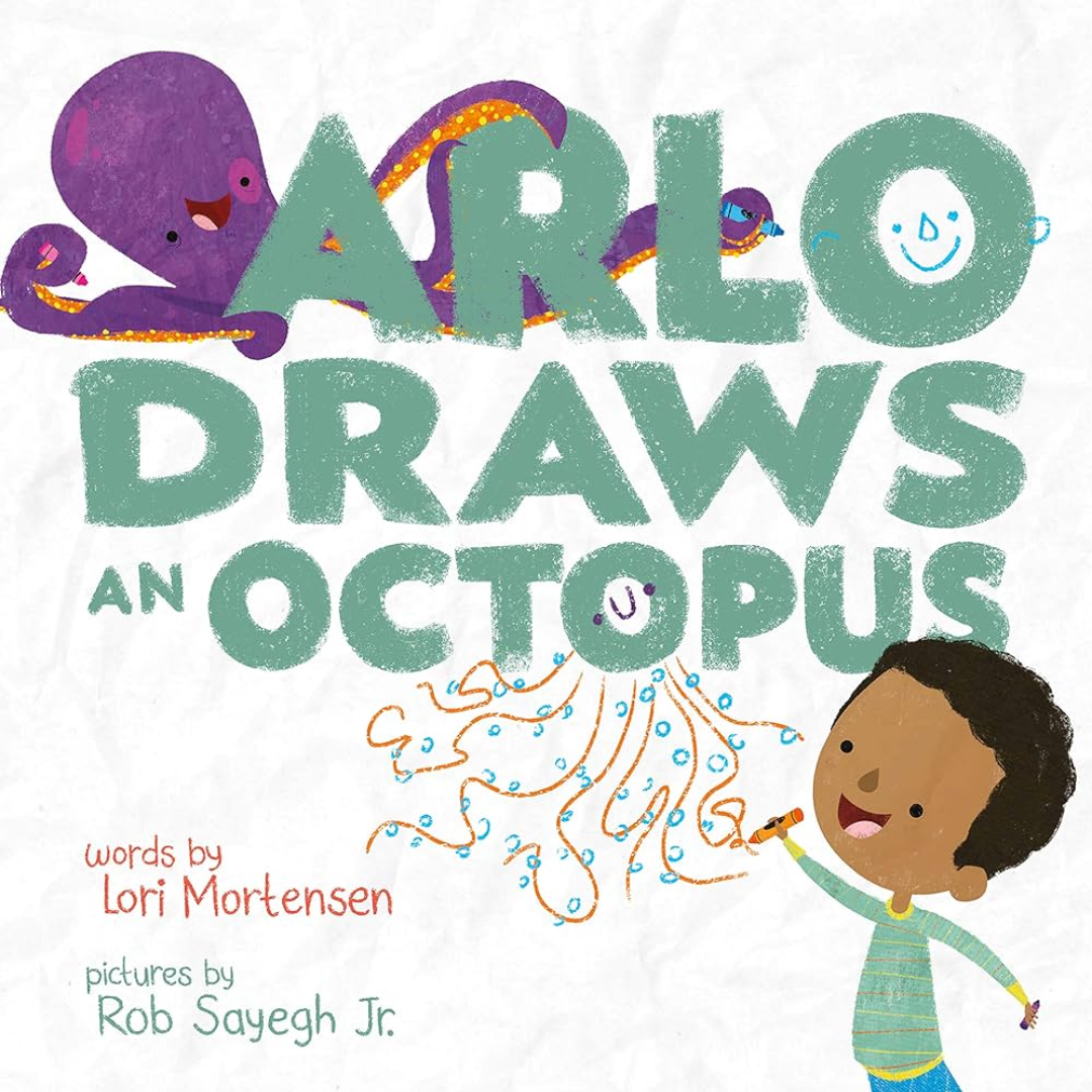 arlo draws an octopus