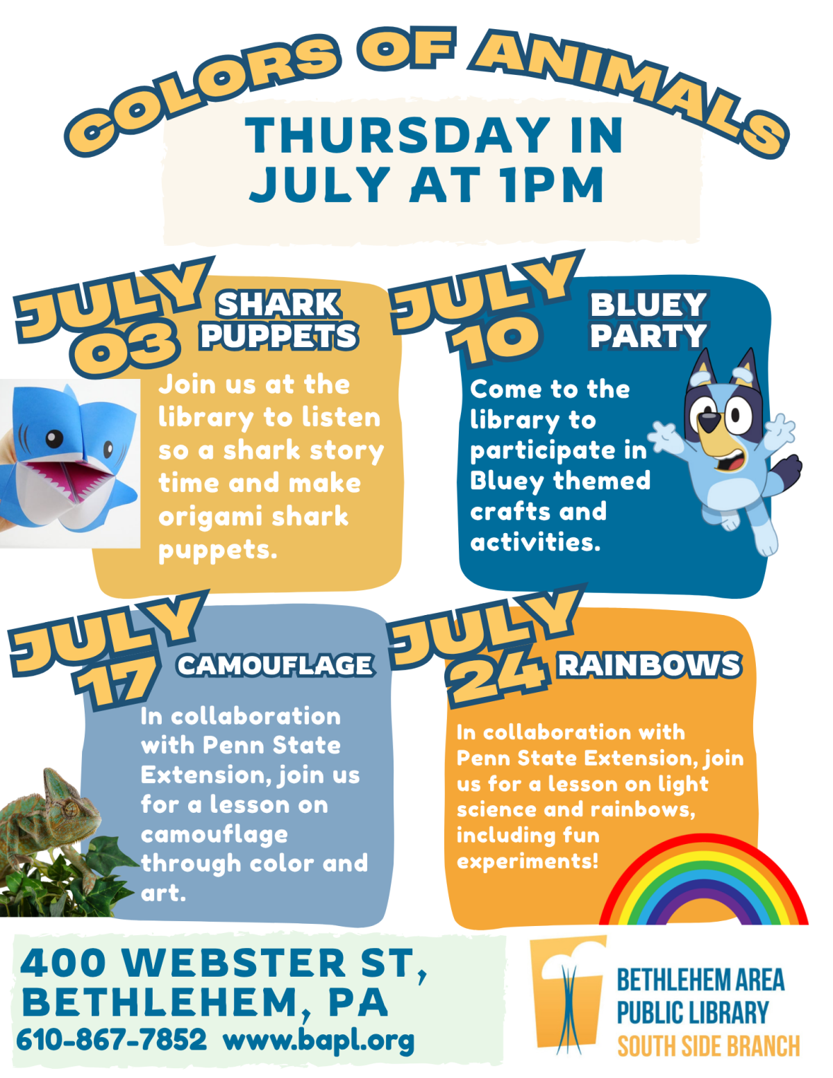 summer reading flyer