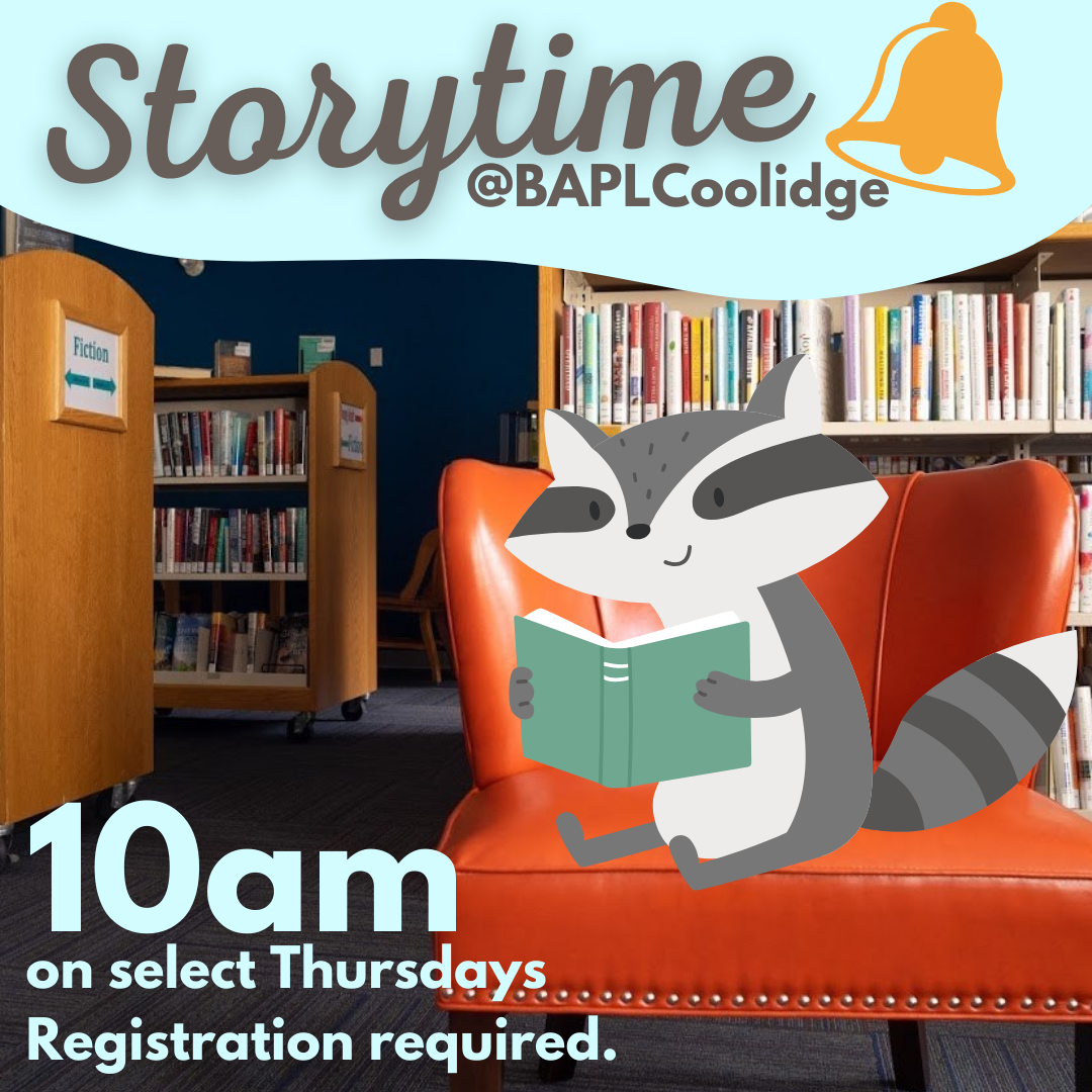 storytime at bapl coolidge