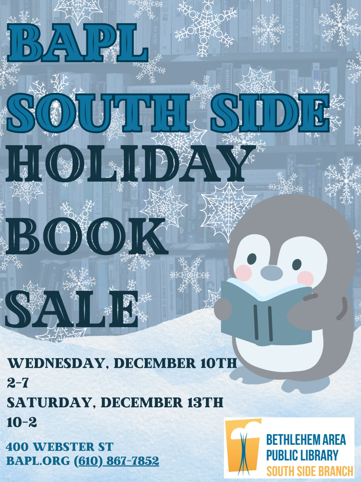 Book Sale flyer