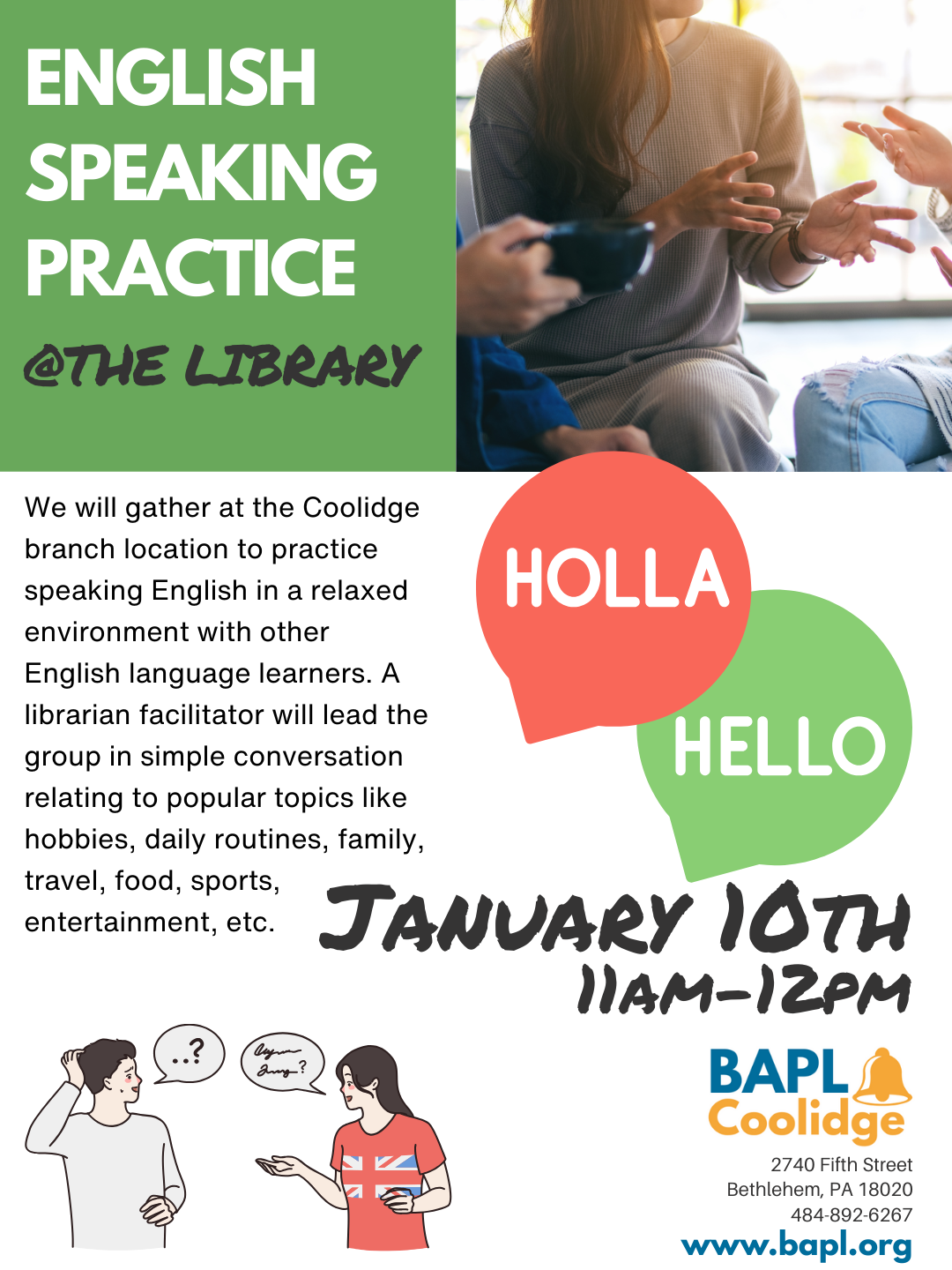 english speaking practice