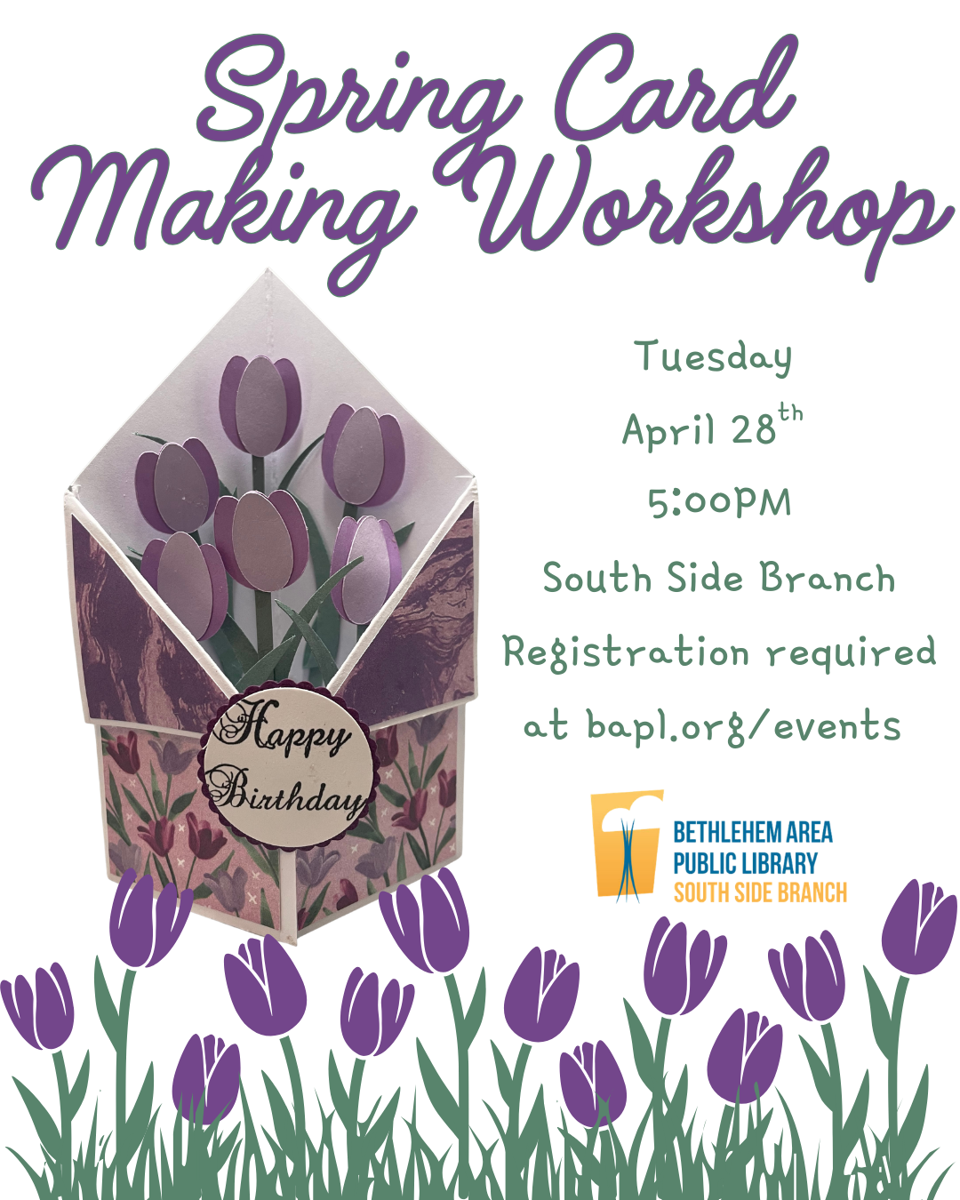 spring card making class